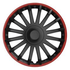 Τάσια Versaco Crystal Black / Red - 14" σετ - 4τμχ.