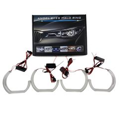 Δαχτυλίδια BMW E90 (2005-2009) angel eyes - U-Design / Crystal