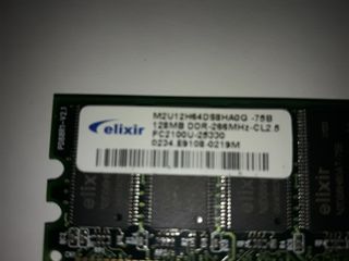 ELIXIR RAM 128 MB -DDR - 266MHz -CL 2.5-thumb-1