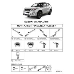 Βάσεις Πλαινών Σκαλοπατιών (Dma) Για Suzuki Vitara 2015- Suv Ly