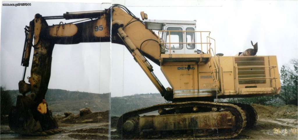 Εκσκαφέας Με Ερπύστριες Demag 1994 H95