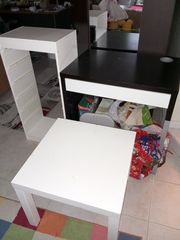 Γραφείο 70*50εκ, Τραπέζι χαμηλό 50*50εκ, Ραφιέρα 40*30εκ
