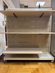 Γόνδολα Stand Διπλής όψης με Slat Panel