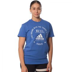 Κοντομάνικη Μπλούζα Adidas COMMUNITY II Karate – adiCL01K Blue
