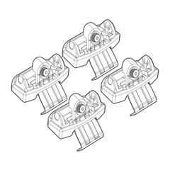 ΑΚΡΑ ΓΙΑ ΜΠΑΡΕΣ NORDRIVE ΓΙΑ NISSAN JUKE 10/10+ KIT