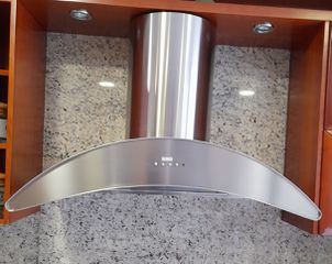 Απορροφητήρας Καμινάδα Inox 90εκ