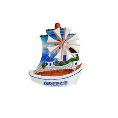 Tουριστικό μαγνητάκι Souvenir - Σετ 12pcs - Greece - 678183