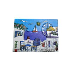 Tουριστικό μαγνητάκι Souvenir - Σετ 12pcs - Resin Magnet - Greece - 678319