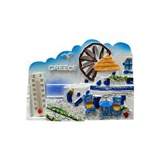 Tουριστικό μαγνητάκι Souvenir - Σετ 12pcs - Greece - 678254