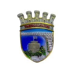 Tουριστικό μαγνητάκι Souvenir - Σετ 12pcs - Resin Magnet - Thessaloniki - 678142