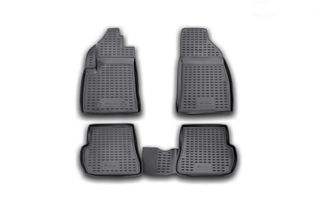 ΠΑΤΑΚΙΑ ΣΕ ΣΚΑΦΗ TPE ΛΑΣΤΙΧΟ ΓΙΑ FORD FIESTA 05/2002-08/2008 / FORD FUSION 2002-2012 ΣΕ ΜΑΥΡΟ ΧΡΩΜΑ NOVLINE - 4 ΤΕΜ.