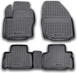 ΠΑΤΑΚΙΑ ΣΕ ΣΚΑΦΗ TPE ΛΑΣΤΙΧΟ ΓΙΑ FORD S-MAX 06/2006-2015 ΣΕ ΜΑΥΡΟ ΧΡΩΜΑ NOVLINE - 4 ΤΕΜ.