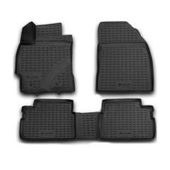 ΠΑΤΑΚΙΑ ΣΕ ΣΚΑΦΗ TPE ΛΑΣΤΙΧΟ ΓΙΑ TOYOTA COROLLA 01/2007-2013 ΣΕ ΜΑΥΡΟ ΧΡΩΜΑ NOVLINE - 4 ΤΕΜ.