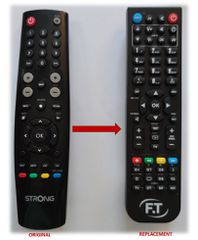 STRONG 32HC4043 LED TV REPLACEMENT REMOTE CONTROL