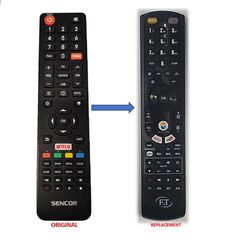 SENCOR SLE32S600 REPLACEMENT REMOTE CONTROL