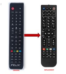 FELIX LED SMART TV REPLACEMENT REMOTE CONTROL-thumb-1