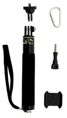 Selfie Stick Monopod LEDISTAR LDX-600 για Φωτογραφικές Μηχανές Πτυσσόμενο Μαύρο Μήκος: 20cm-80cm