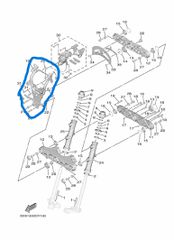 Βαση μασκας καινουργια για YAMAHA TRICITY 300 2021-25 (BX9-F3325)