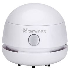 Tenwin Mini Επαναφορτιζόμενο Σκουπάκι Γραφείου 8052-2 MicroUSB (Λευκό)