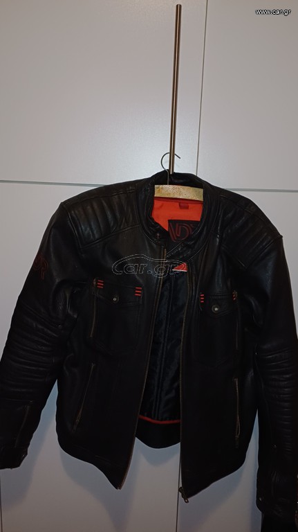 Δερματινο μπουφάν μηχανης jacket