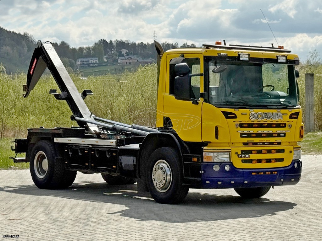 Γερανοί - Φορτηγά Με Γερανό Scania 2007 P 230 * hookloader