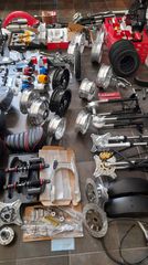 komple emprosthio sistima gia honda z50j Z50R monkey Gorilla lifan bobo skyteam Jincheng Jintong JC50 MODIFYING GARAGE "since1993" TAKEGAWAGR - 4miniracingparts,gr