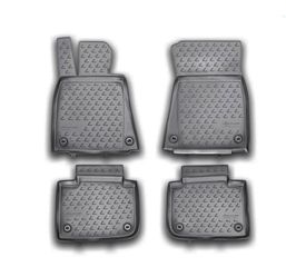 ΠΑΤΑΚΙΑ ΣΕ ΣΚΑΦΗ TPE ΛΑΣΤΙΧΟ ΓΙΑ LEXUS GS 205 2012+ ΣΕ ΜΑΥΡΟ ΧΡΩΜΑ NOVLINE - 4 ΤΕΜ.