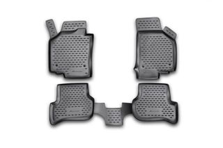 ΠΑΤΑΚΙΑ ΣΕ ΣΚΑΦΗ TPE ΛΑΣΤΙΧΟ ΓΙΑ SEAT LEON 2005-2013 ΣΕ ΜΑΥΡΟ ΧΡΩΜΑ NOVLINE - 4 ΤΕΜ.