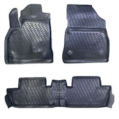 ΠΑΤΑΚΙΑ ΣΕ ΣΚΑΦΗ TPE ΛΑΣΤΙΧΟ ΓΙΑ PEUGEOT 3008 05/2009-2016 ΣΕ ΜΑΥΡΟ ΧΡΩΜΑ NOVLINE - 3 ΤΕΜ.