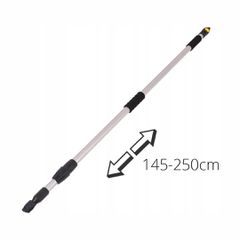 Amio Ανταλλακτικό Πτυσσόμενο Κοντάρι 145-250cm για Κεφαλή Βούρτσας Πλυσίματος Οχημάτων (01274) - 1 τεμ. (01274-KONT/AM)
