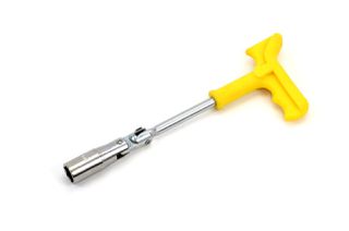 Amio - Μπουζόκλειδο T-Handle 16mm για Εύκολο Λύσιμο και Σφίξιμο Μπουζί με Σταθερό Κράτημα και Άνετη Χρήση - 1 Τεμ. (01719/AM)