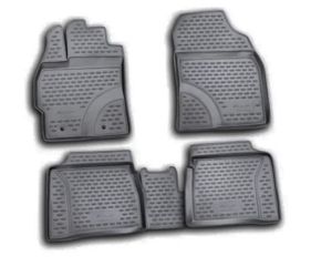 ΠΑΤΑΚΙΑ ΣΕ ΣΚΑΦΗ TPE ΛΑΣΤΙΧΟ ΓΙΑ TOYOTA PRIUS 10/2009-2016 ΣΕ ΜΑΥΡΟ ΧΡΩΜΑ NOVLINE - 4 ΤΕΜ.