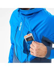 MILLET MM White Shield Jacket Navy Blue-thumb-6