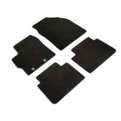 ΠΑΤΑΚΙΑ EXECUTIVE ΜΟΚΕΤΑ ΓΙΑ TOYOTA YARIS ΚΑΙ ΓΙΑ ΥΒΡΙΔΙΚΟ 09/2020+ ΣΕ ΜΑΥΡΟ ΧΡΩΜΑ ΜΕ ΚΟΥΜΠΩΜΑΤΑ LAMPA - 4 ΤΕΜ.