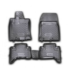 ΠΑΤΑΚΙΑ ΣΕ ΣΚΑΦΗ TPE ΛΑΣΤΙΧΟ ΓΙΑ TOYOTA FJ-CRUISER 2006+ ΣΕ ΜΑΥΡΟ ΧΡΩΜΑ NOVLINE - 4 ΤΕΜ.