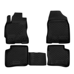 ΠΑΤΑΚΙΑ ΣΕ ΣΚΑΦΗ TPE ΛΑΣΤΙΧΟ ΓΙΑ TOYOTA PRIUS 2003-2009 ΣΕ ΜΑΥΡΟ ΧΡΩΜΑ NOVLINE - 4 ΤΕΜ.
