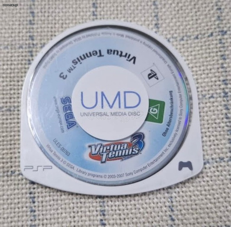 Virtua Tennis 3 PSP