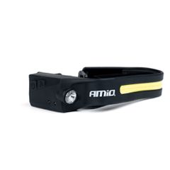 Amio - ΦΑΚΟΣ ΚΕΦΑΛΗΣ ΕΡΓΑΣΙΑΣ LED USB-C 1200mAh XPE+COB ΕΠΑΝΑΦΟΡΤΙΖΟΜΕΝΟΣ - 1 TEM. (03241/AM)
