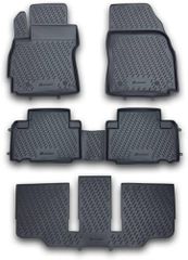 ΠΑΤΑΚΙΑ ΣΕ ΣΚΑΦΗ TPE ΛΑΣΤΙΧΟ ΓΙΑ MAZDA 5 12/2010-2015 ΣΕ ΜΑΥΡΟ ΧΡΩΜΑ NOVLINE - 4 ΤΕΜ.