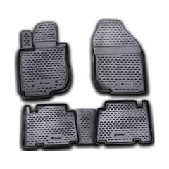 ΠΑΤΑΚΙΑ ΣΕ ΣΚΑΦΗ TPE ΛΑΣΤΙΧΟ ΓΙΑ TOYOTA RAV4 ΜΑΚΡΥ 2006+ ΣΕ ΜΑΥΡΟ ΧΡΩΜΑ NOVLINE - 4 ΤΕΜ.