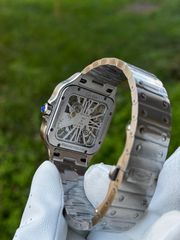 Cartier Sandos 40’ Automatic Diamonds  3A+ Quality Replica-thumb-2