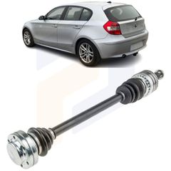 Ημιαξόνιο πίσω αριστερό για Bmw 1 Series (E87) 5d 2003 2004 2005 2006 2007 2008 2009 2010 2011 2012 2013 33217523959