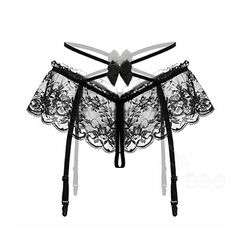 Sexy Women Garters Black os