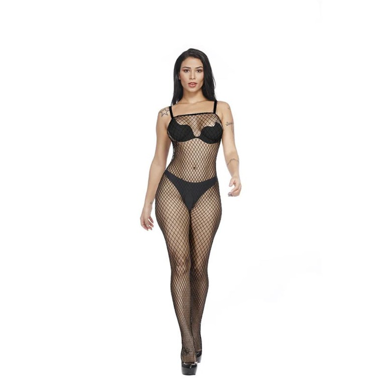 Fishnet Bodytockings Black