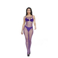 Fishnet Bodytockings Purple