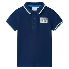 Μπλουζάκι Παιδικό Polo Ναυτικό Μπλε 140