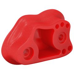 vidaXL Βάσεις αναρρίχησης 2 τεμ. Κόκκινο 100 x 67 x 43 mm PP-thumb-4