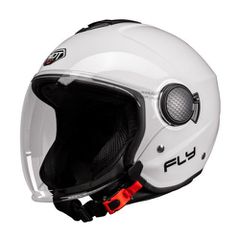 Κράνος Μηχανής  Pilot Fly SV (ECE 22.06) άσπρο gloss