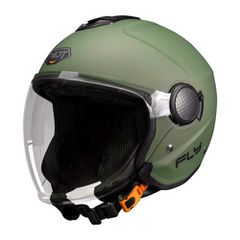 Κράνος Μηχανής  Pilot Fly SV (ECE 22.06) military πράσινο ματ
