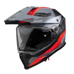 Κράνος Μηχανής Full Face Pilot Atacama SV X65 ECE 22.06 γκρι/κόκκινο